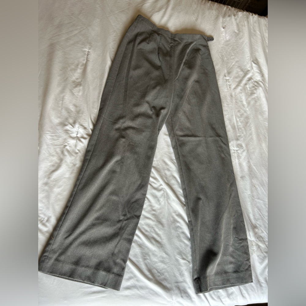 East 5th Heather Gray Wide Leg Pants Trousers
